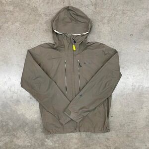 Patagonia H2NO Khaki Rain Jacket Men's XS Waterproof Shell